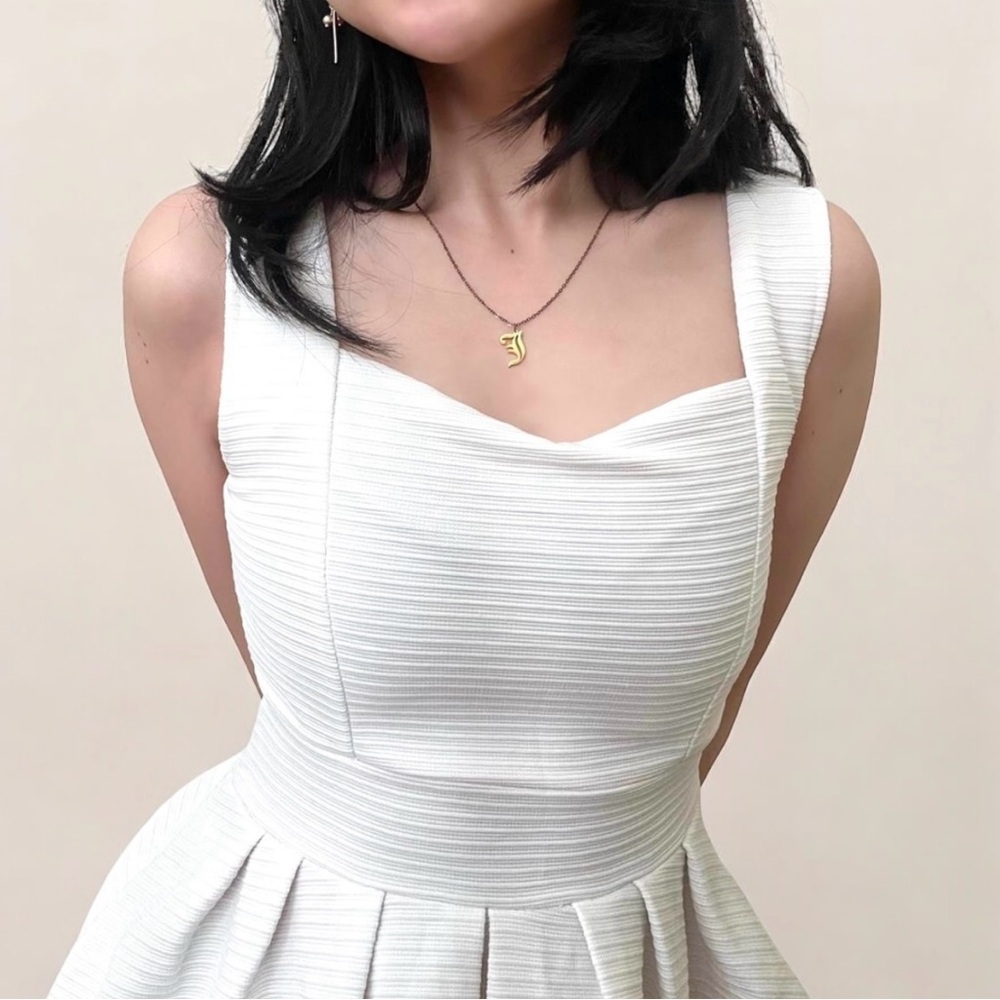 WOMEN’S VINTAGE RIBBED MINI DRESS. - Picture 1 of 6